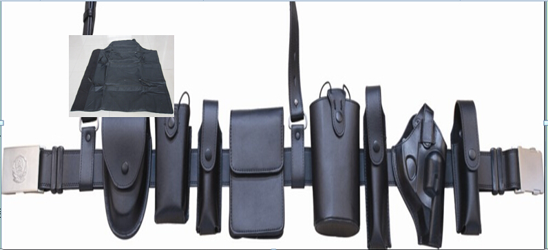 【多功能尼龙(皮质)腰带 单警多功能腰带器材 